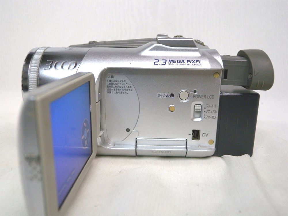 ☆Panasonic 3CCD miniDV ビデオカメラ NV-GS150　ダビング?再生☆ミニDVテープ