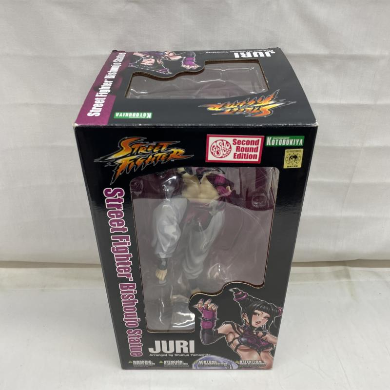 【中古】コトブキヤ ジュリ 1/7 STREET FIGHTER 開封・外箱傷みあり ストリートファイター_画像1