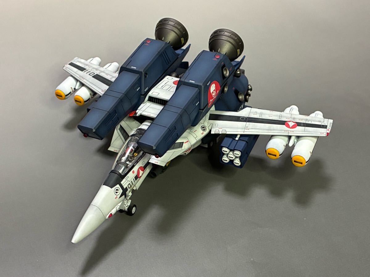 MaxFactory 1/72 VF-1A super bar сверло - один статья блестящий машина покраска конечный продукт 