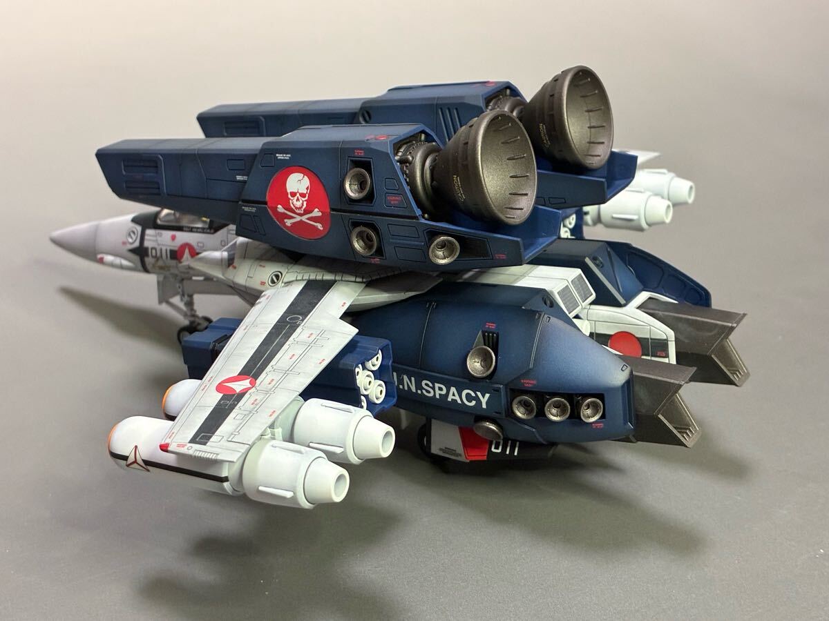 MaxFactory 1/72 VF-1A super bar сверло - один статья блестящий машина покраска конечный продукт 