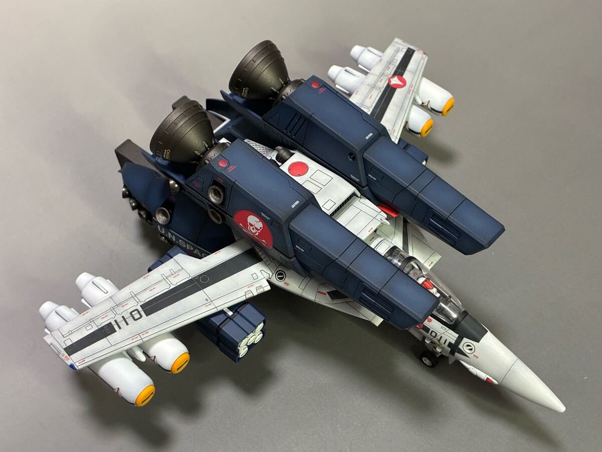 MaxFactory 1/72 VF-1A super bar сверло - один статья блестящий машина покраска конечный продукт 