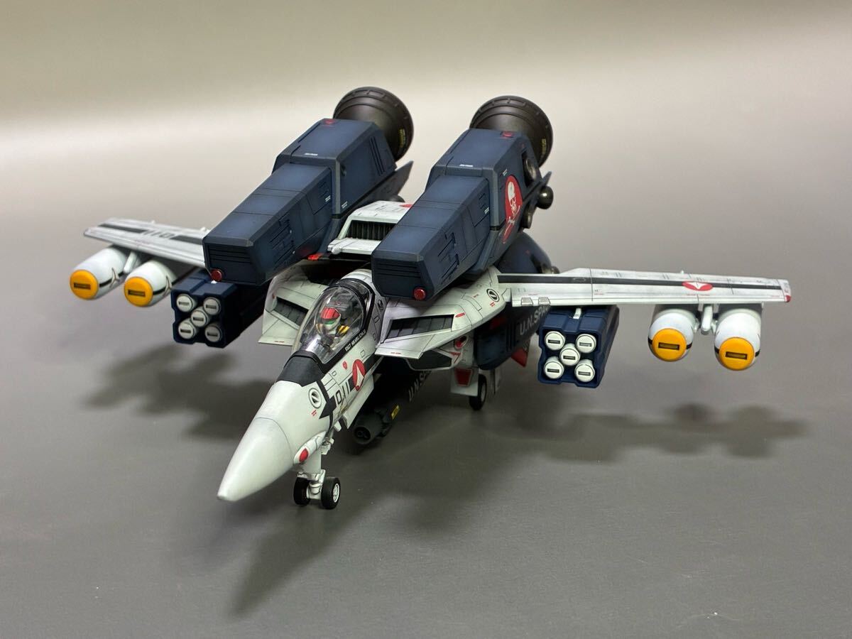 MaxFactory 1/72 VF-1A super bar сверло - один статья блестящий машина покраска конечный продукт 
