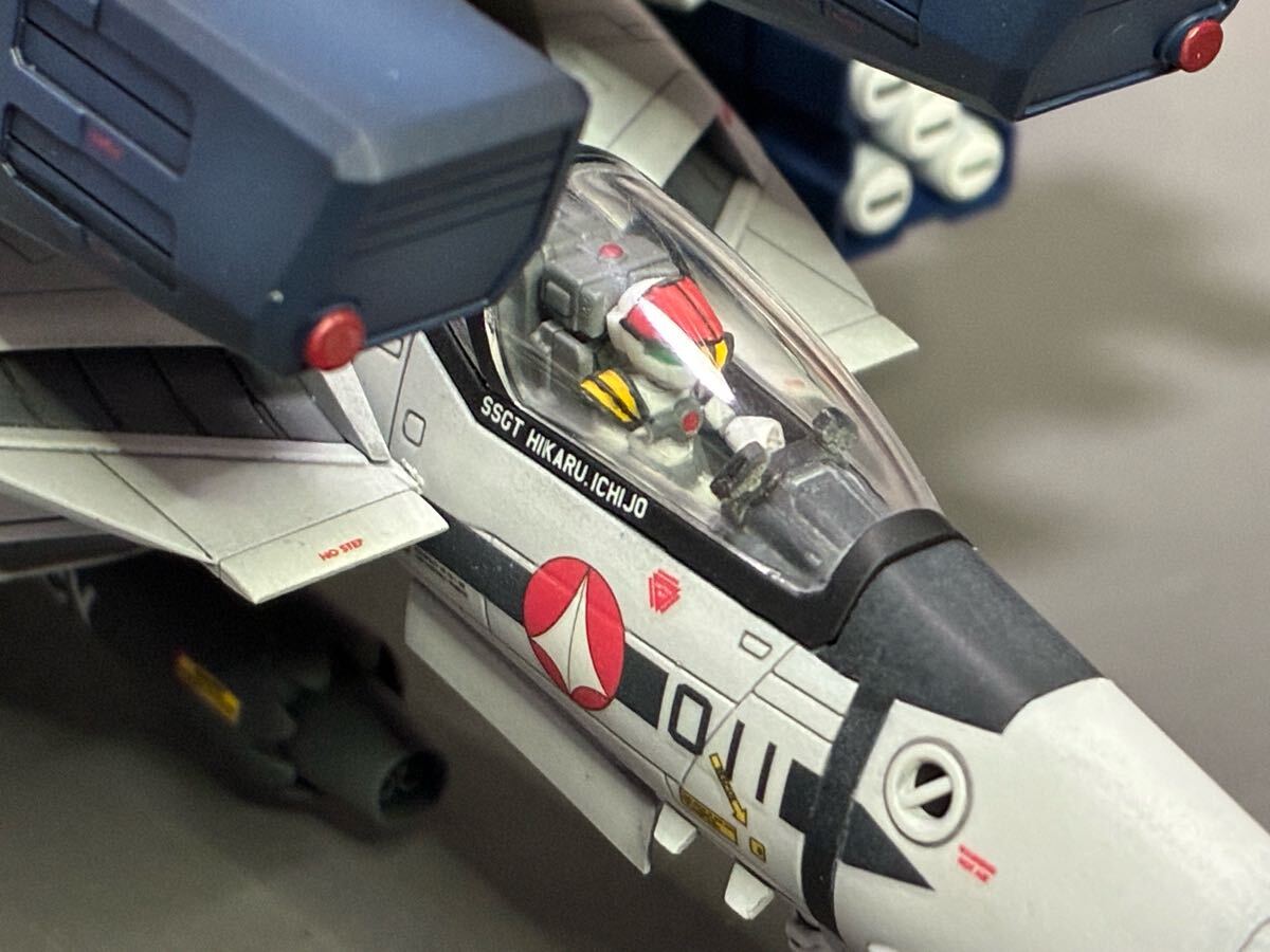 MaxFactory 1/72 VF-1A super bar сверло - один статья блестящий машина покраска конечный продукт 