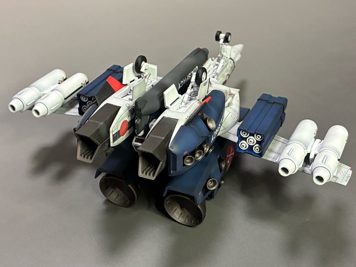 MaxFactory 1/72 VF-1A super bar сверло - один статья блестящий машина покраска конечный продукт 