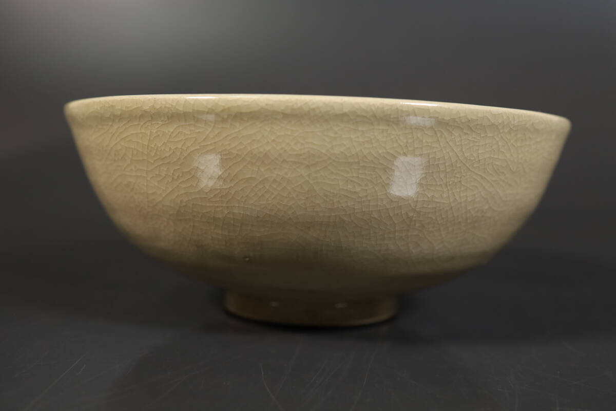 【和】(A2805)　作家物　珠光青磁鉢　菓具子器　共箱有　茶道