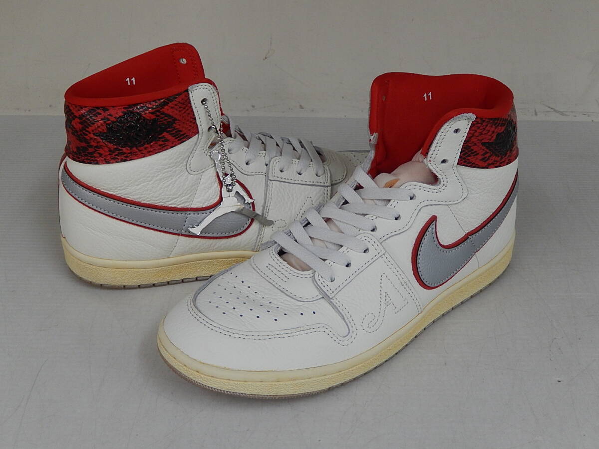 AWAKE NY × JORDAN AIR SHIP PE SP "UNIVERSITY RED" FN8675-100 (セイル/ユニバーシティレッド/メタリックプラチナム/ブラック)