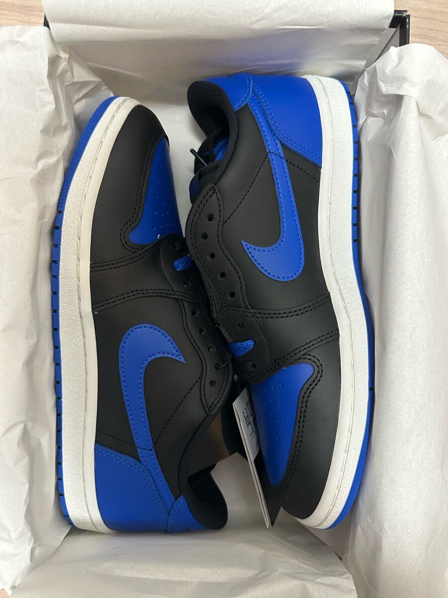 AIR JORDAN 1 RETRO LOW '85 OG "BLACK AND ROYAL BLUE" IB1981-004 (ブラック/ロイヤル/サミットホワイト)