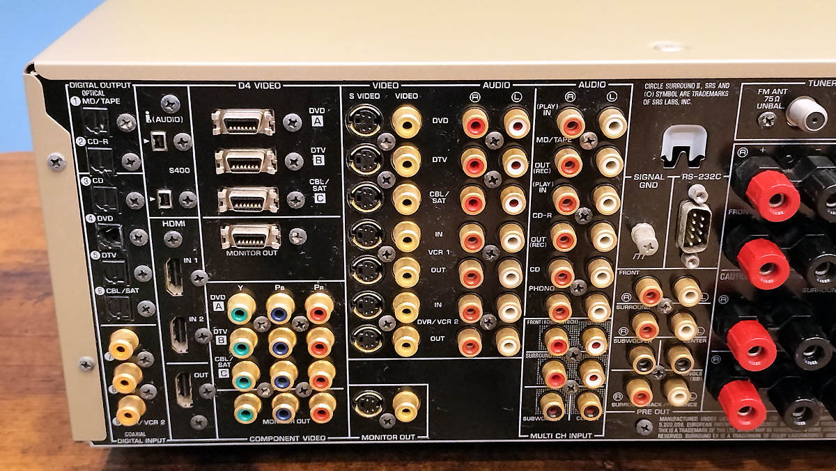 YAMAHA AV усилитель DSP-AX4600( утиль )