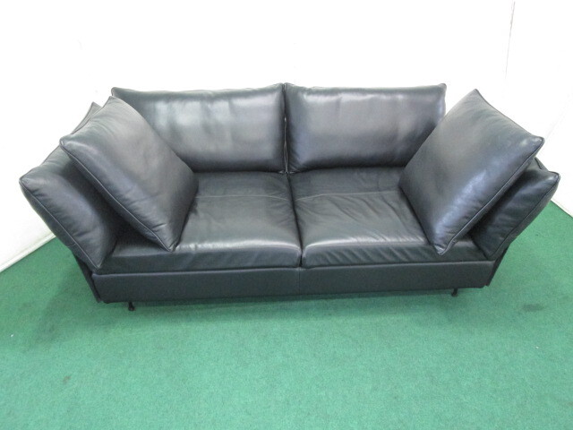 Ritzwell ライトフィールドモデュラーソファ 2人掛け 総革張り(1024AH)7CY-13