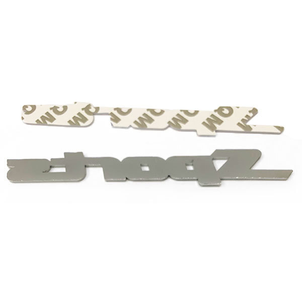 エンブレム Sports ステッカー パーツ 車 立体 カスタム 汎用 メタル 金属 3D ドレスアップ Aタイプ_画像2