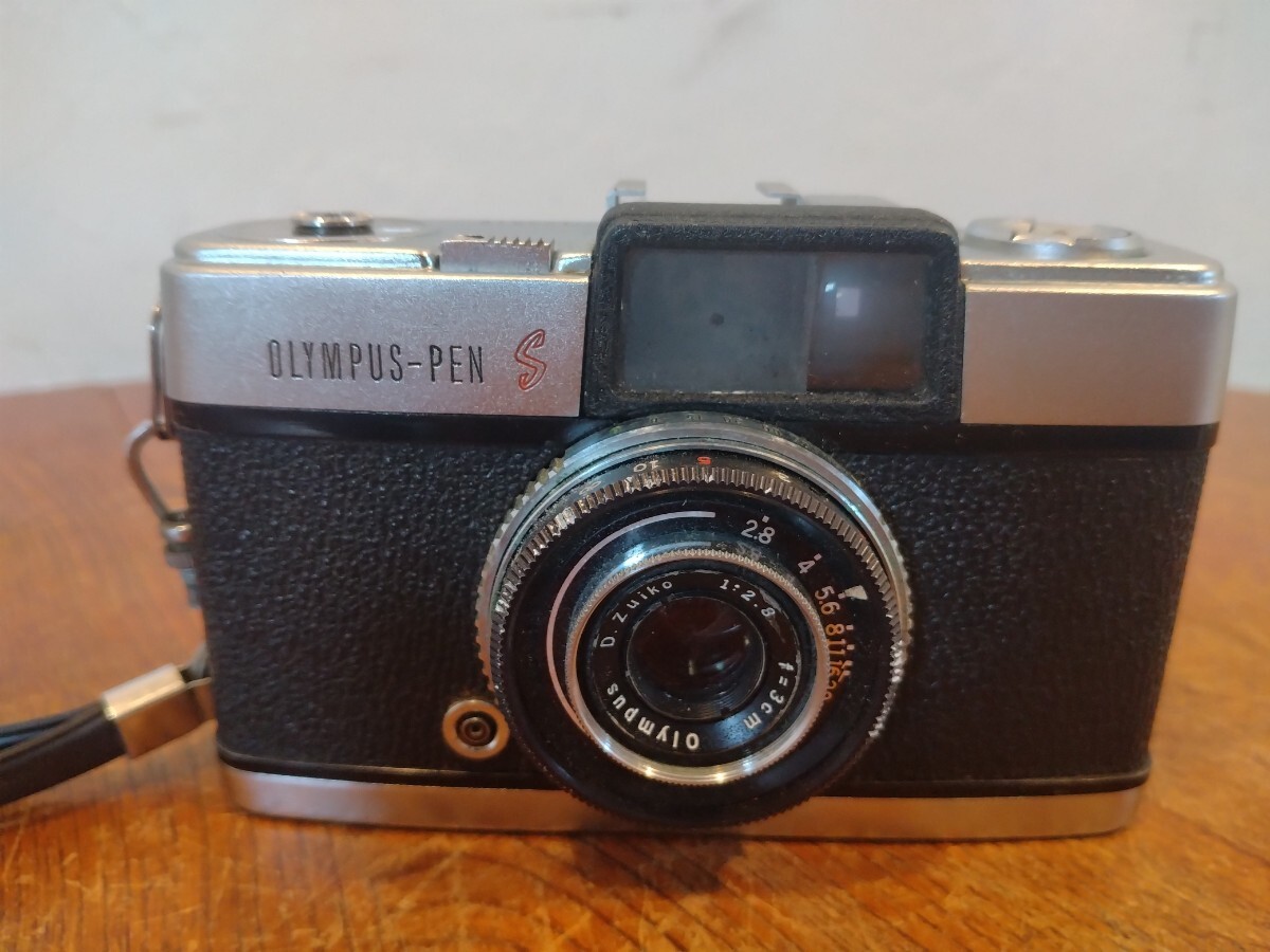R70605-4 昭和系 OLYMPUS-PEN 一眼レフカメラ ※シャッターおります