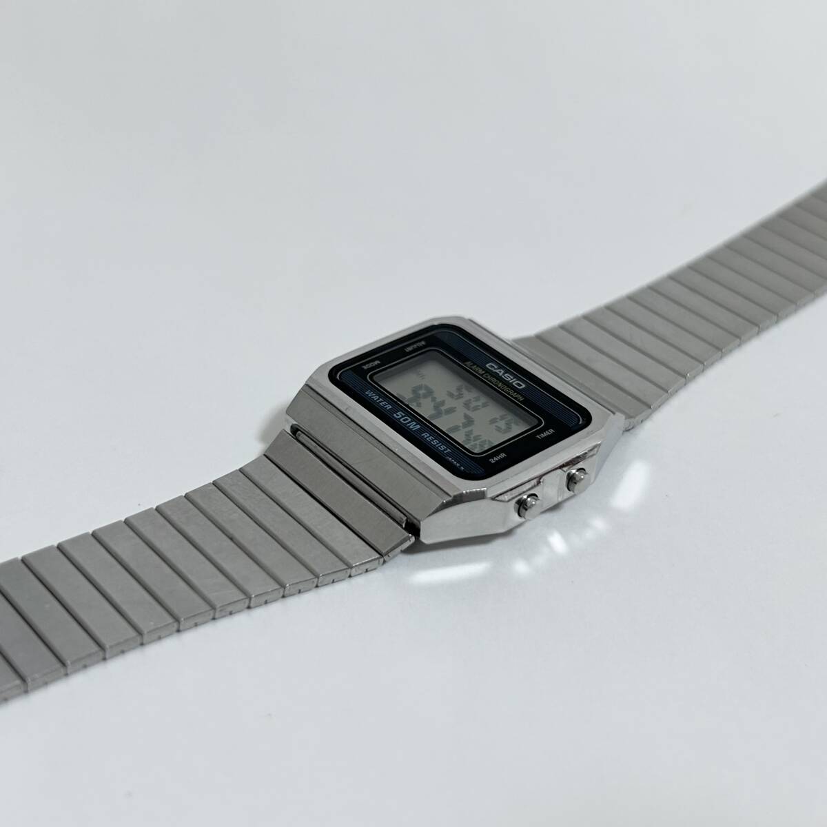  очень редкий CASIO W-41 1984 год сделано в Японии модуль 427 Vintage Casio марлин Showa Retro Casio 
