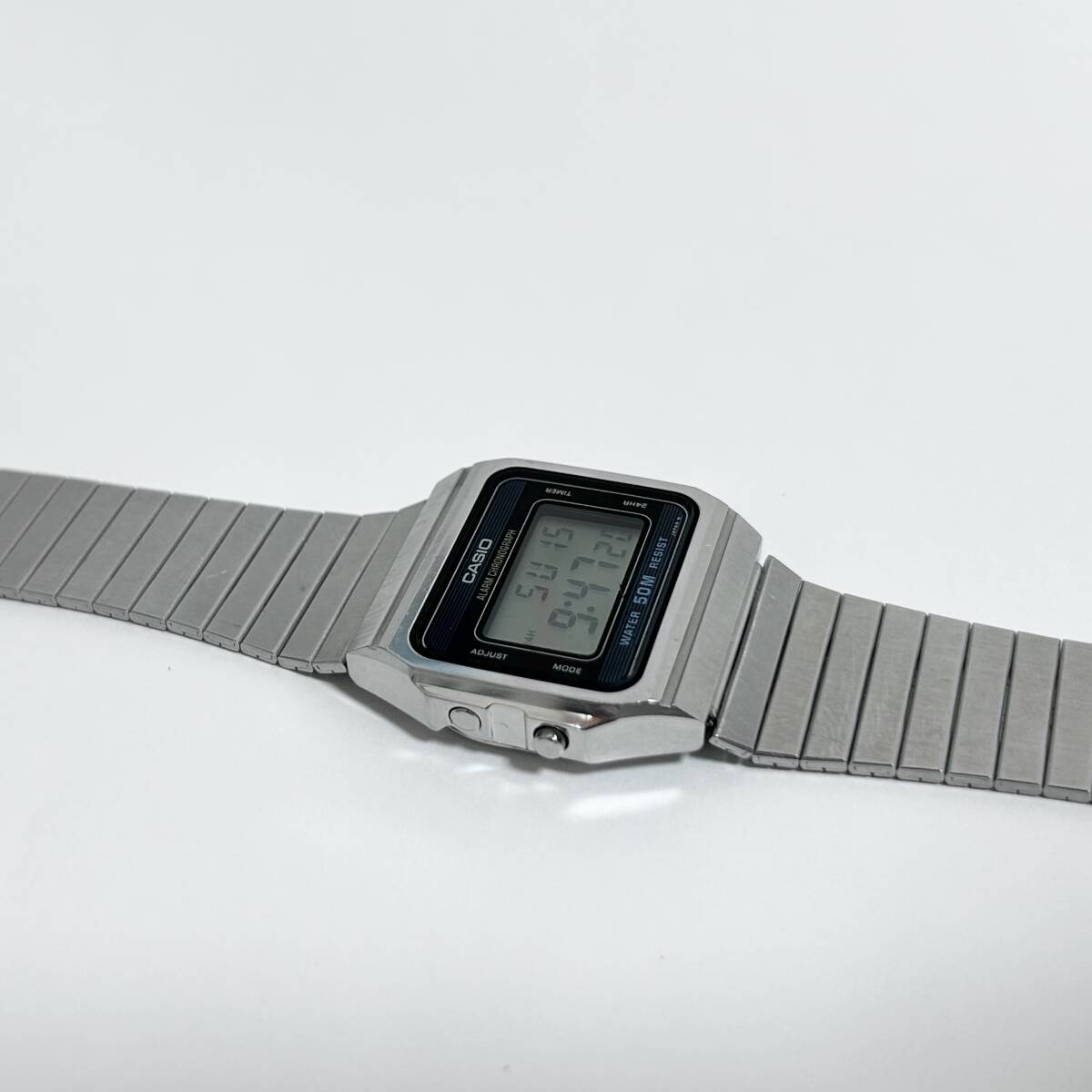  очень редкий CASIO W-41 1984 год сделано в Японии модуль 427 Vintage Casio марлин Showa Retro Casio 