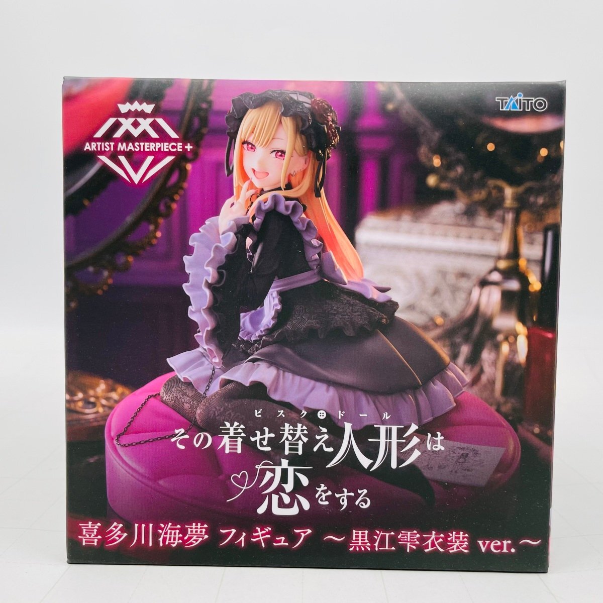 新品未開(kāi)封 タイトー AMP+ その著せ替え人形は戀をする 喜多川海夢(mèng) フィギュア 黒江雫衣裝 ver.
