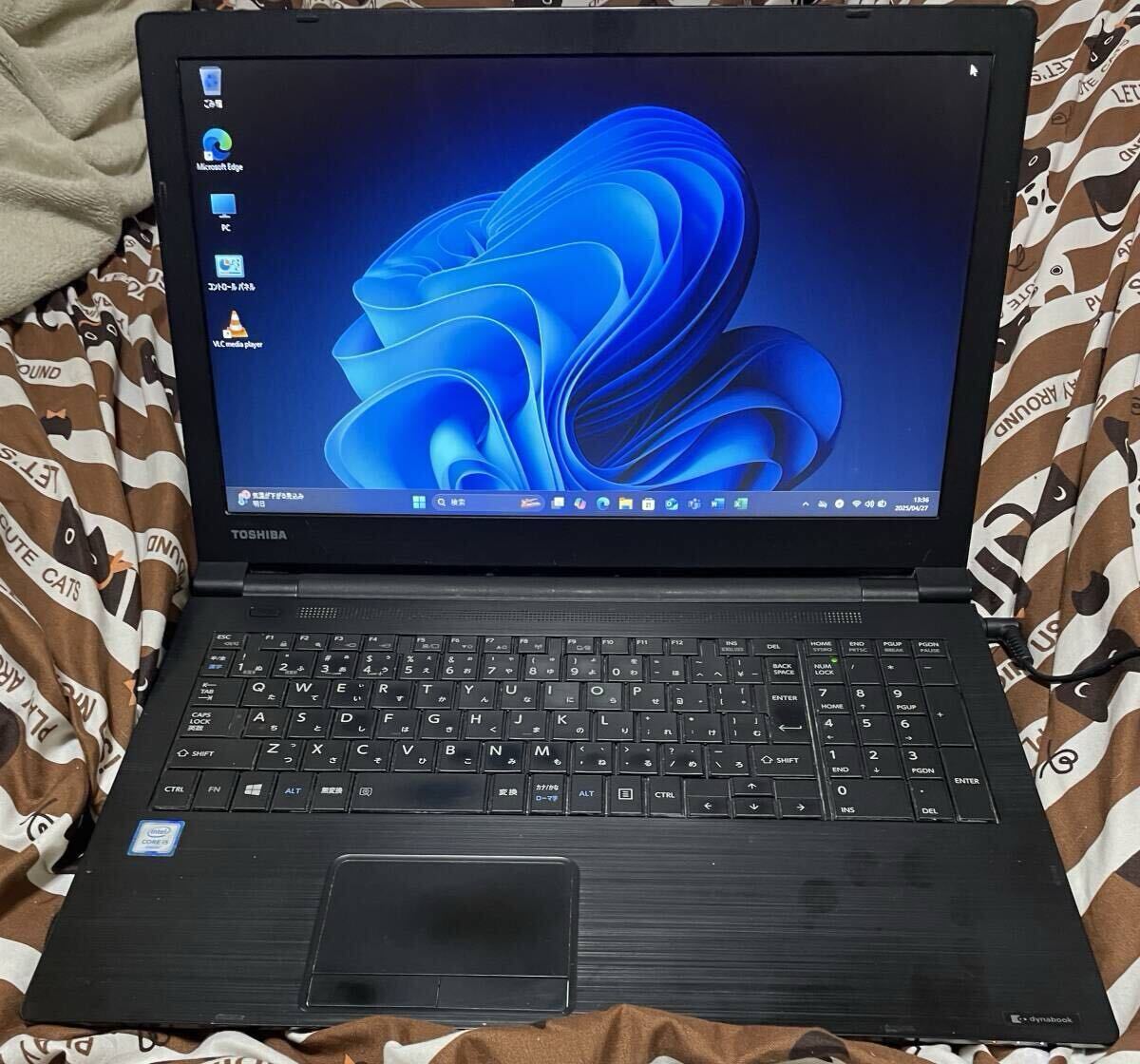 ★★快適起動★中古品★東芝★TOSHIBA★ノートパソコン★SSD256GB★第6世代Core i5★メモリ8GB★OS Windows11-24H2★Office2019★★