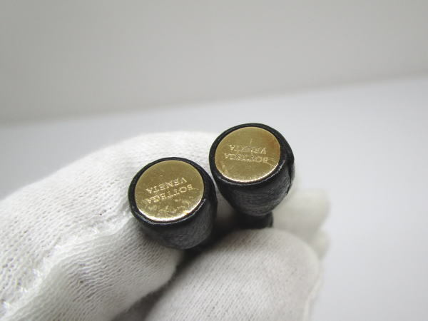 ■ボッテガヴェネタ　ベルト　イントレチャート　レザー　革紐　ブラック　■　管理番號2102