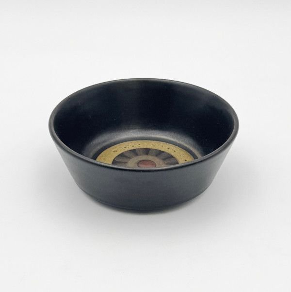 IZ92042T★DENBY デンビー アラベスク シリアルボウル 食器 器 ダークブラウン 英國 ヴィンテージ レトロ Arabesque 炻器