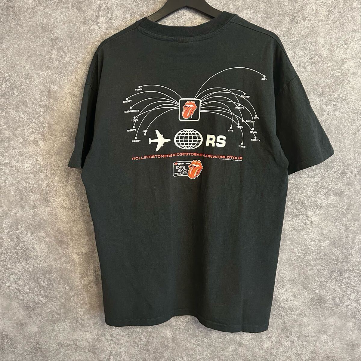  редкий The Rolling Stones VINTAGE TEE XL размер Vintage Vintage б/у одежда tee частота редкость t рубашка 00s 90s low кольцо Stone z