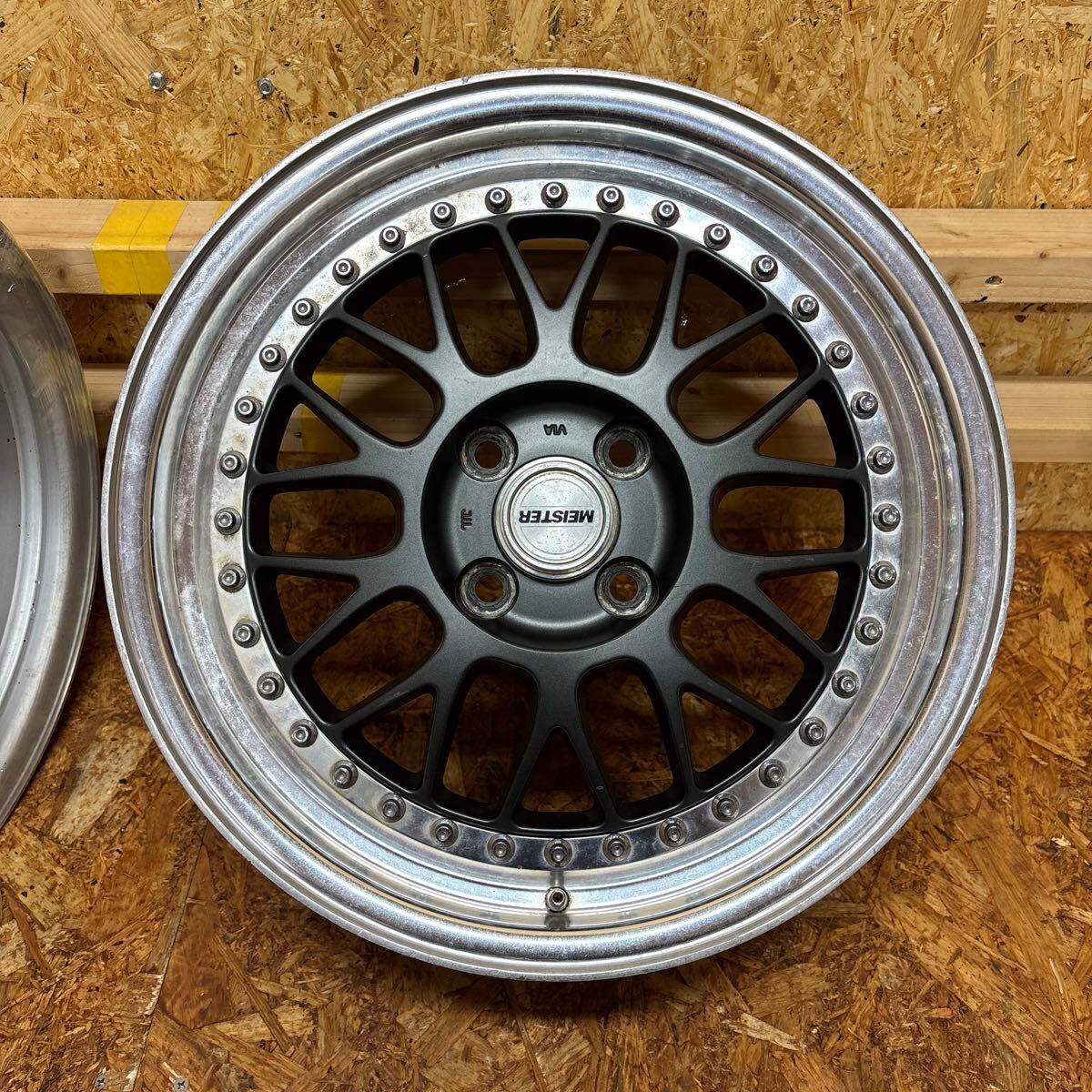  редкий *WORK* Meister M1*16×6+38/6.5J+32*100/4 дыра * запасной li barrel JDM