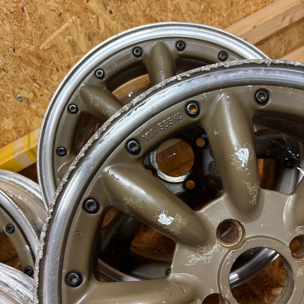 希少☆SSR☆ワタナベ☆RS-8☆15×6J+40☆100/4穴☆軽サイズ☆アルト　ラパン　エブリィ　キャリー　ミラ　ジーノ　リバレル　JDM