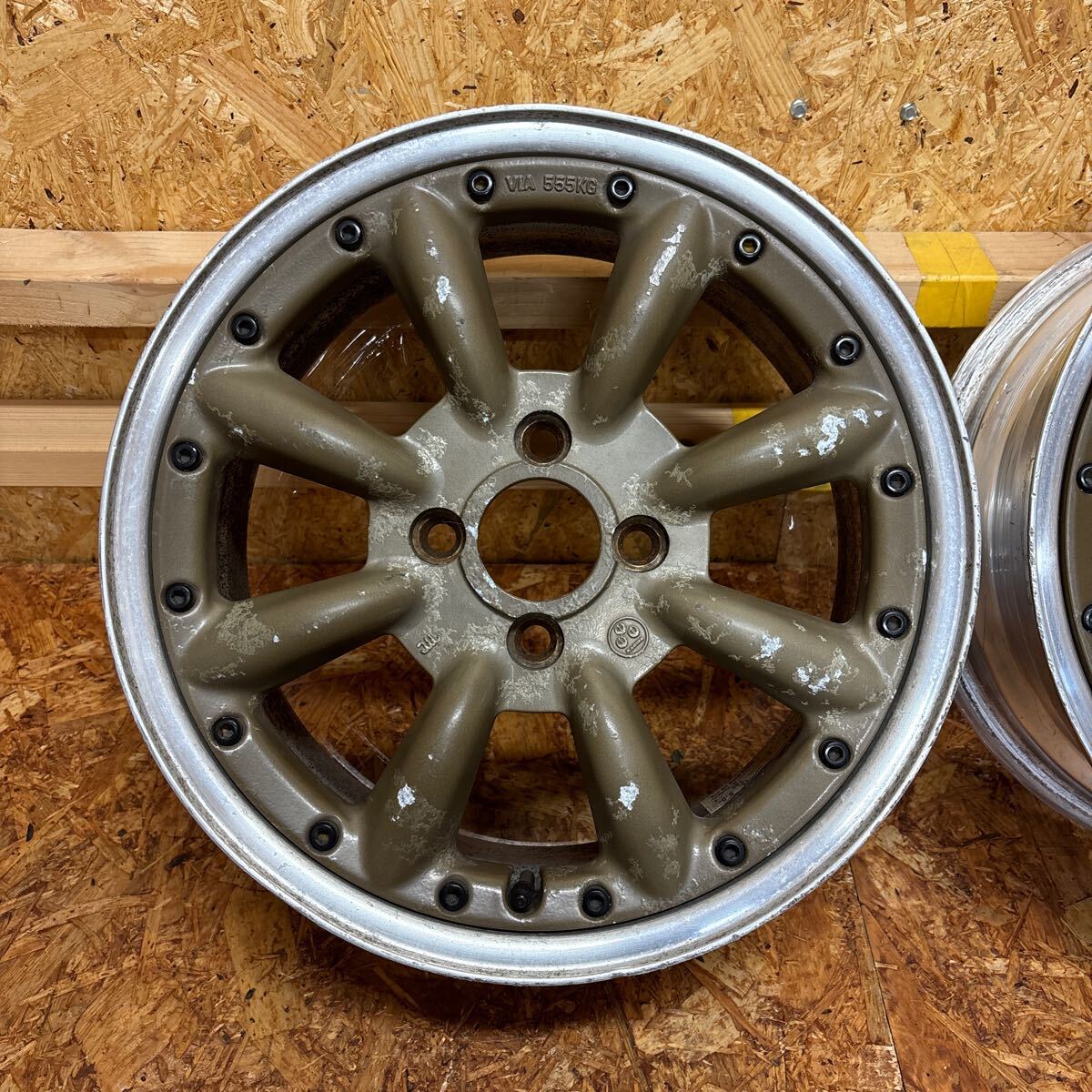 希少☆SSR☆ワタナベ☆RS-8☆15×6J+40☆100/4穴☆軽サイズ☆アルト　ラパン　エブリ?！ˉ悭戛`　ミラ　ジーノ　リバレル　JDM
