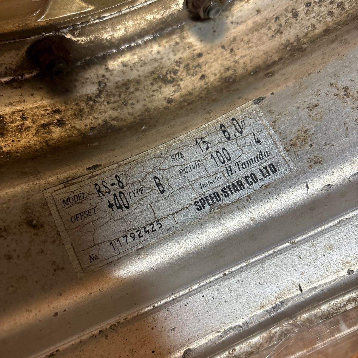 希少☆SSR☆ワタナベ☆RS-8☆15×6J+40☆100/4穴☆軽サイズ☆アルト　ラパン　エブリ?！ˉ悭戛`　ミラ　ジーノ　リバレル　JDM