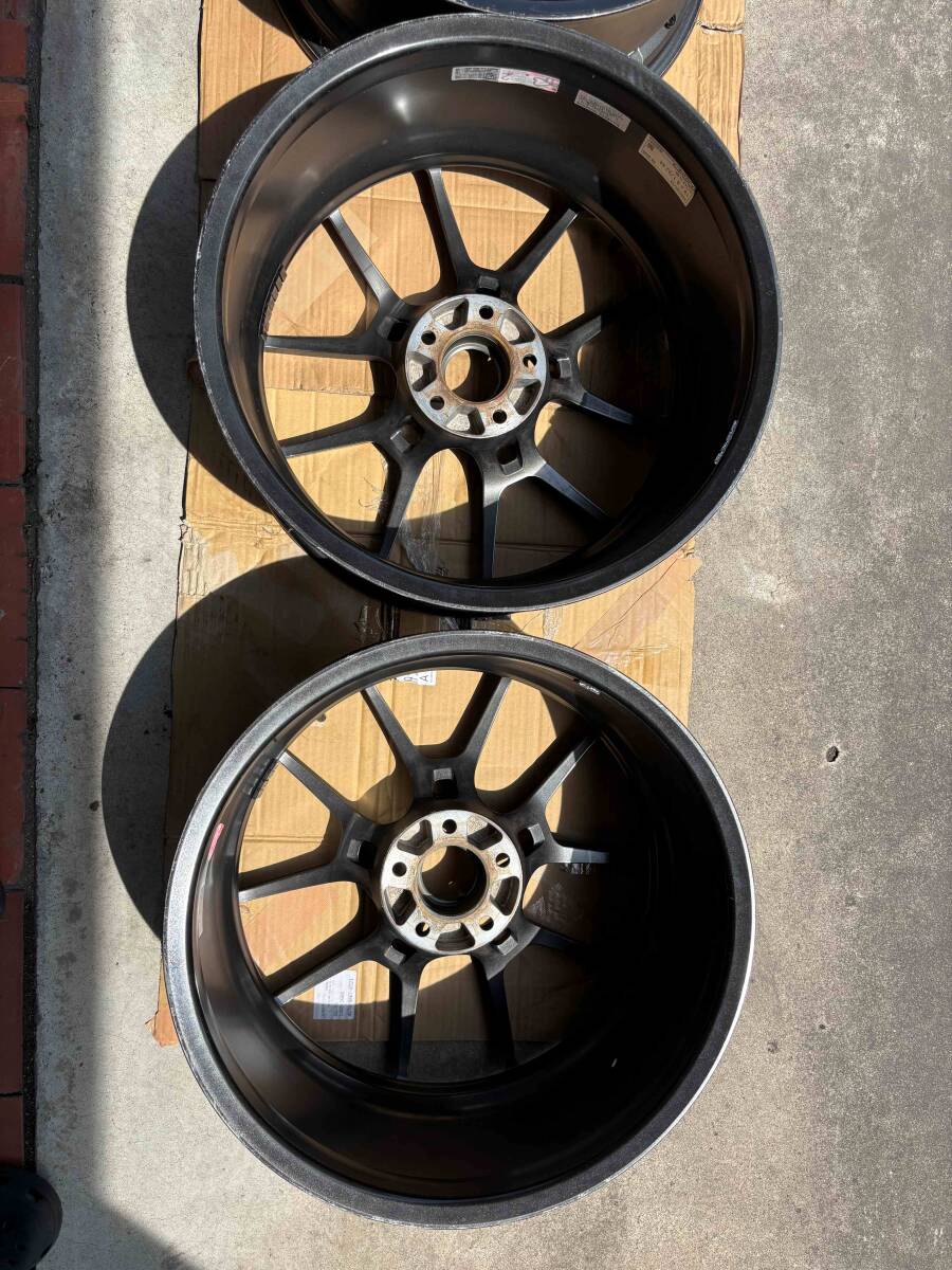 RAYS　ボルクレーシングG025　19×8.5J　114.3-?。?4　MK(MatteGunblack/RimEdgeDC）　