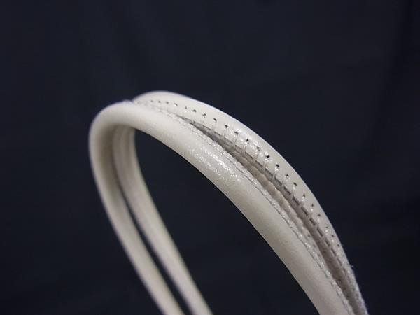 1円 ■美品■ JIL SANDER ジルサンダー タングル レザー クロスボディ ショルダーバッグ 斜め掛けかばん レディース アイボリー系 BM7934