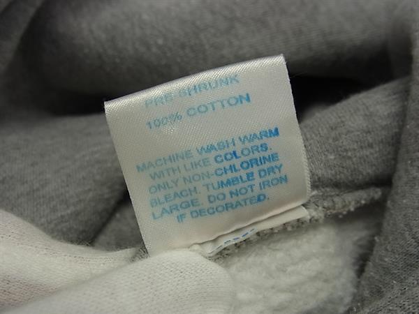 1円 ■美品■ Supreme シュプリーム コットン100％ トレーナー 長袖 トップス 洋服 メンズ グレー系 FH7290
