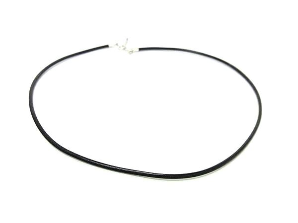 ■新品同様■ MIKIMOTO ミキモト SV925 ネックレス アクセサリー レディース ブラック系×シルバー系 DI3664