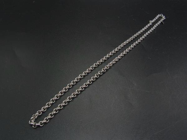 ■美品■ NINA RICCI ニナリッチ チェーン ネックレス アクセサリー レディース シルバー系 DY0285