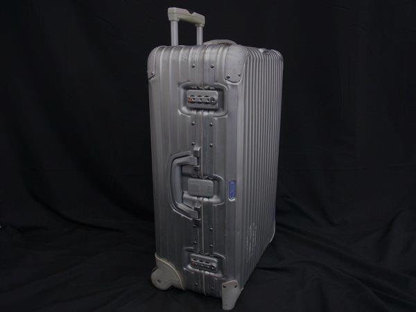 RIMOWA キャリーケース 2輪 ダイヤルロック 1円 RIMOWA リモワ アルミニウム ダイヤルロック式 2輪 キャリー