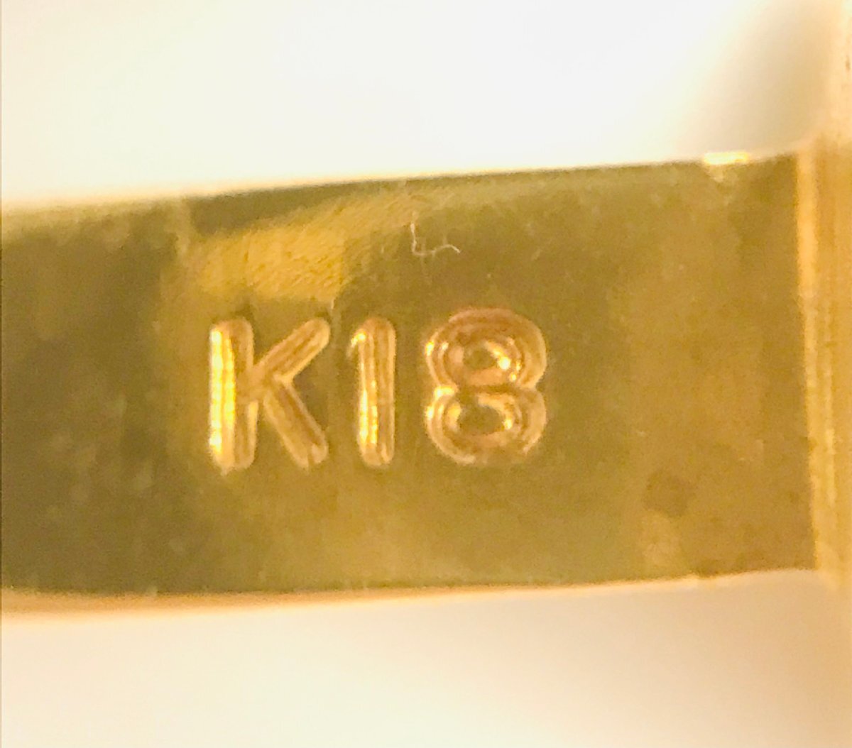 qoj.ZCS23　K18　KILA　ゴールド盤×ダイヤモンド　ペンダントトップ　ジャンぬ勥?