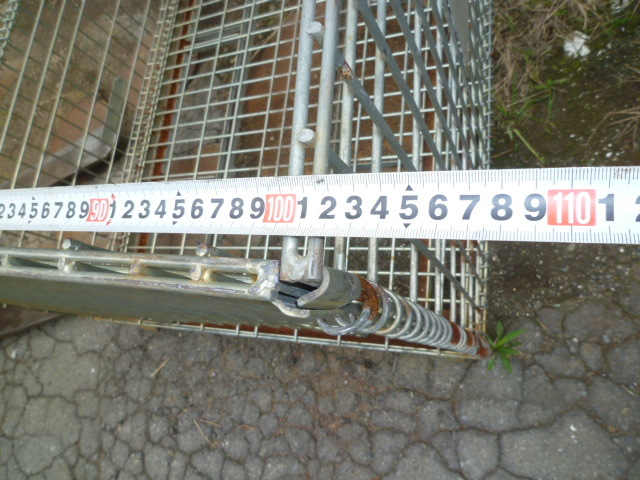 サンキン　sankin　メッシュ　パレット　SCS-4 奧行き1000　幅1200　高さ900 積載荷重1000kg パレテーナ　かご　パレット　かごテナー　