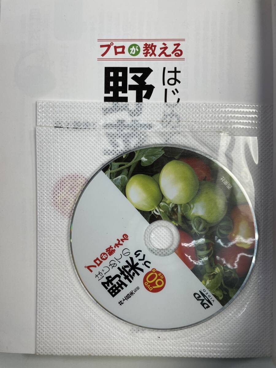 プロが教えるはじめての野菜づくり　 井上昌夫　平成27年 2015年発行【z146989】