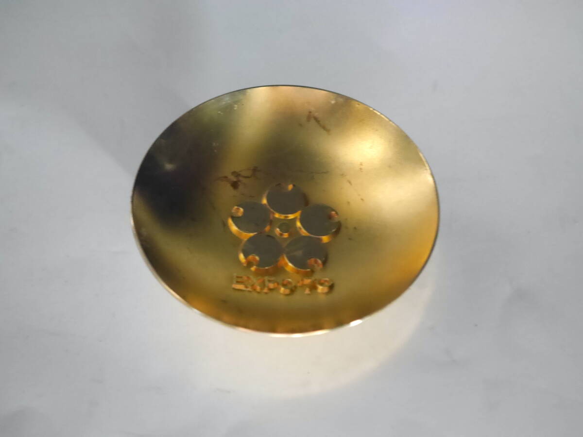 R070 万博記念金盃 EXPO'70 24KGP 純金メッキ(万国博覧会)｜売買