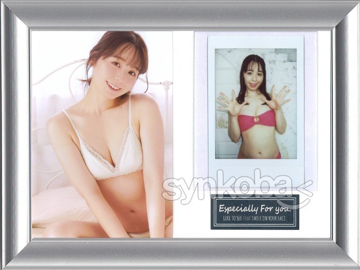 小池里奈4 ～2025～　水著チェキ入りSPフレームB　(ピンクビキニ)/HIT'S　◆非売品 250424-839