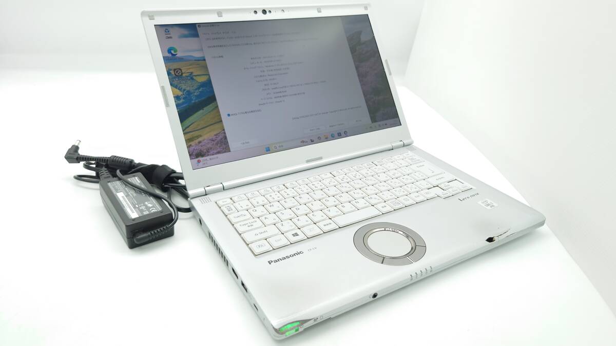 Panasonic Let's note LV9 CF-LV9T11VS 14型 Core i7-10810U 1.1GHz メモリ16GB ストレージSSD512GB windows11 カメラ Wi-Fi 動作品