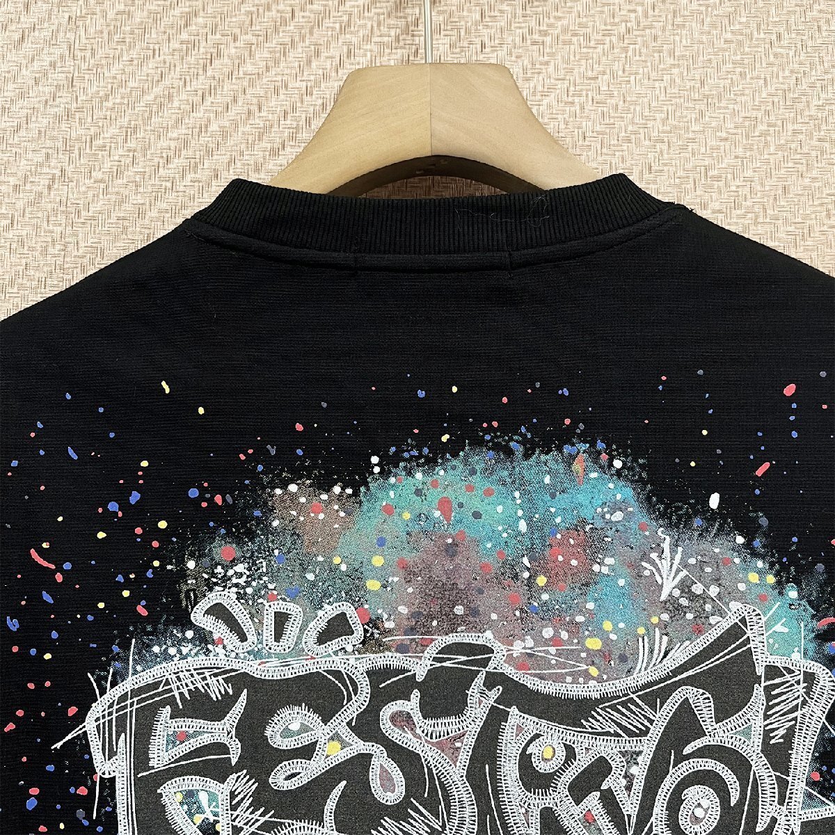 定番ヨーロッパ制※定価4萬◆ブルガリア発※RISELIN トレーナー 綿 快適 耐久 カラフル トレンド 元?dú)?個性 スウェット 長袖 春秋 L/48