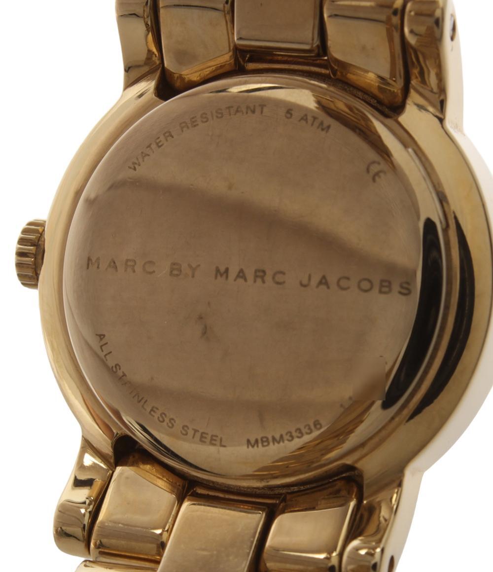 マークバイマークジェイコブス 腕時(shí)計(jì) MBM3336 クオーツ ブラック レディース MARC BY MARC JACOBS