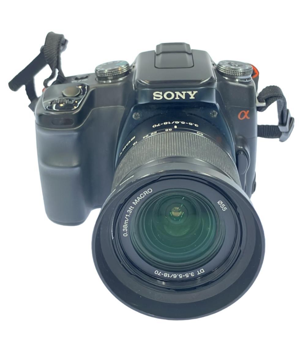 訳あり ソニー デジタル一眼レフカメラ a100 ダブルズームレンズキット SONY