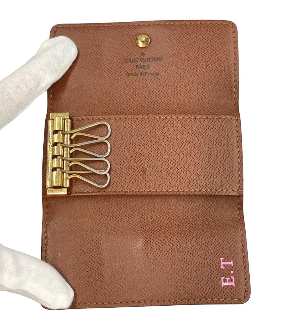 ☆良品☆ LOUIS VUITTON ルイヴィトン ミュルティクレ4連 キーケース モノグラム ルイ・ヴィトン LOUIS VUITTON キーケース ミュルティクレ4 スリーズ