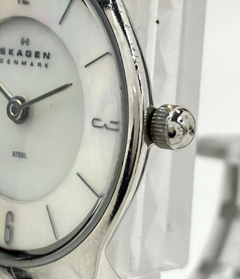 Skagen наручные часы 233XSSS кварц ракушка женский SKAGEN