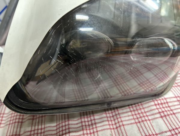 【E175】CHEVROLET CORVETTE 97-04 ヘッドライト DEPO 332-11B1PXAS2 箱付 現(xiàn)狀品