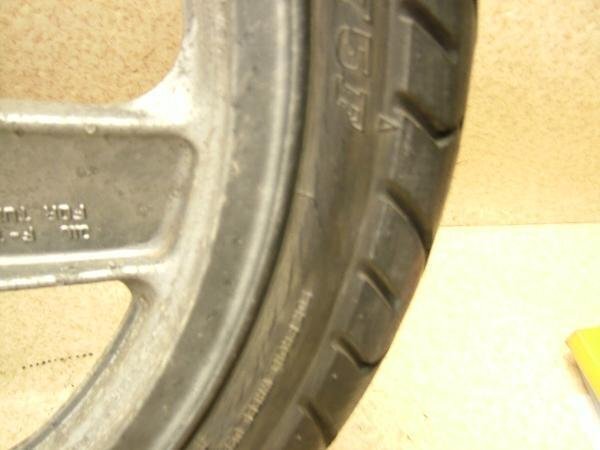 SA4974 ZZR250 フロントホイール?タイヤ EX250H-0254