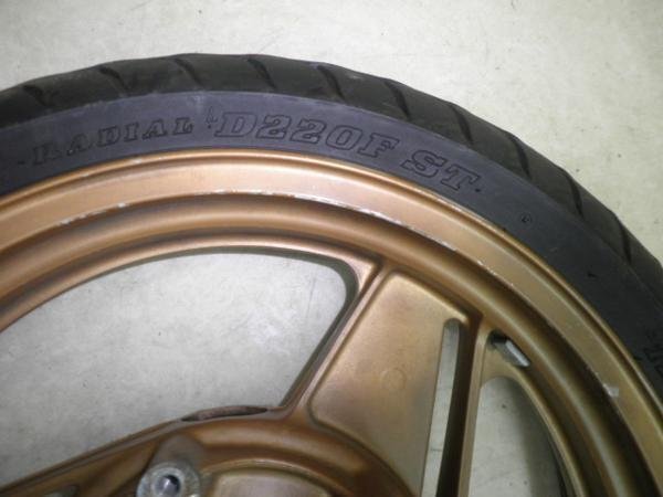 ZA0308 ZX-10 フロントホイール?タイヤ ZXT00B-0306