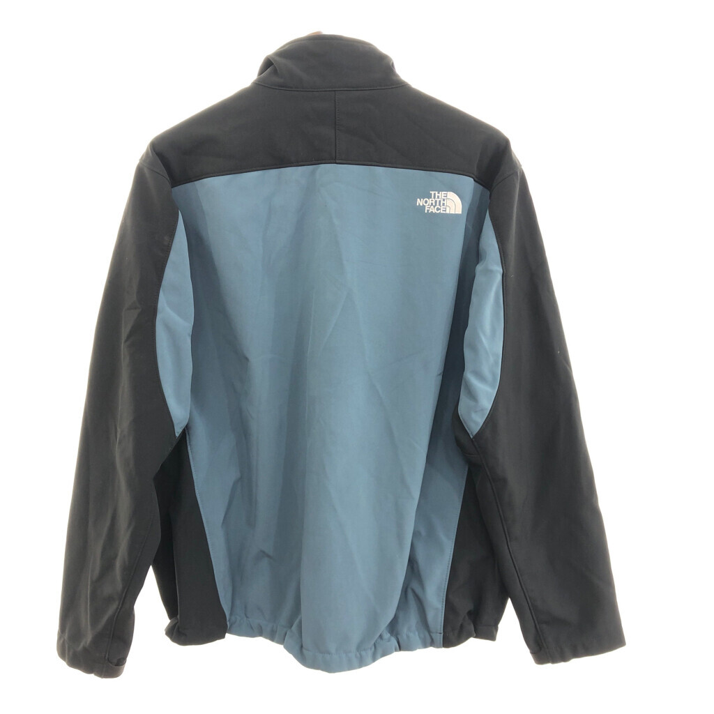 THE NORTH FACE ノースフェイス ソフトシェルジャケット アウトドア マルチカラー (メンズ XL/TG) 中古 古著 Q0872 1円スタート