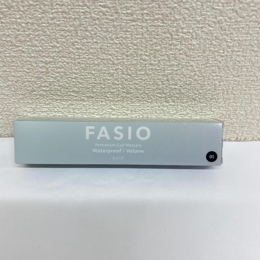 【未使用?未開封品】ファシオ　パーマネントカール　マスカラ　WP（ボリューム）01　ブラック　7ｇ