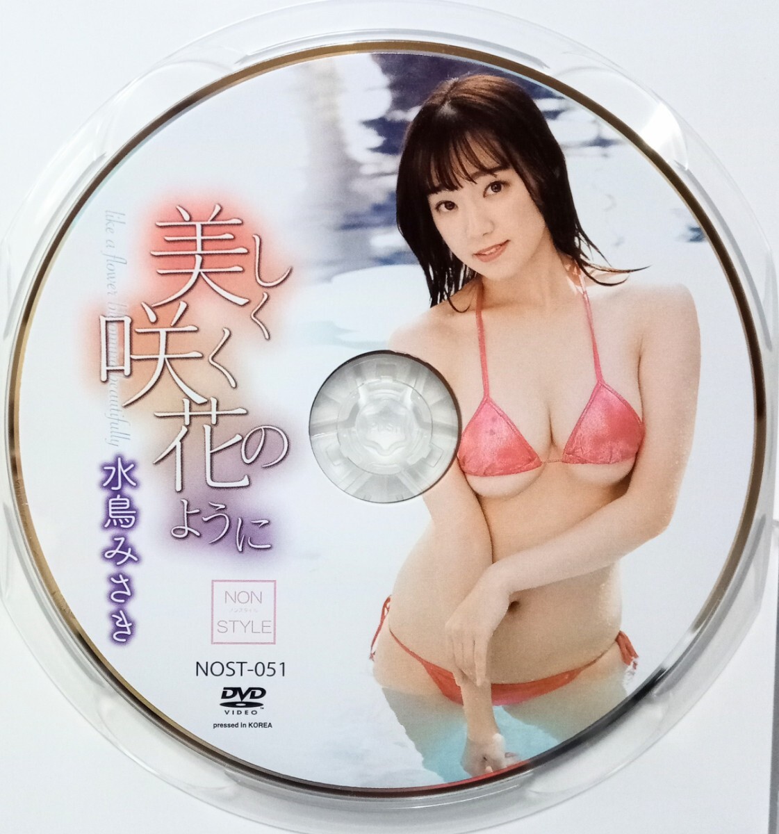 水鳥みさき 中古DVD『美しく咲く花のように』グラビアアイドル みなとりみさき
