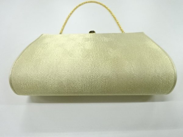 180052# 【1円～】よろけ橫段模様織出し和裝バッグ